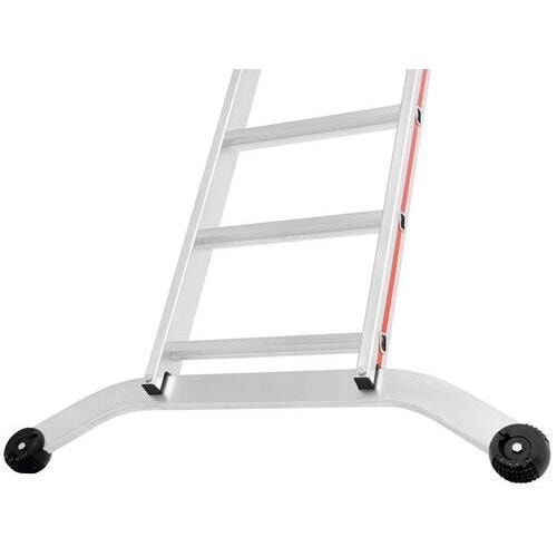 Aluminium-Stufenanlegeleiter - 1.720 x 425 mm (LxB) - 6 Stufen - Aluleiter Hymer