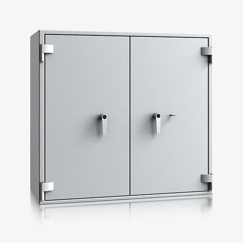 Dokumentensafe, Aktentresor, Geldschrank, Möbeltresor, VdS B S2, 60 Min feuerfest, Tür 2-flügelig, 1.045 x 1.128 x 506 mm (HxBxT), Farbe lichtgrau
