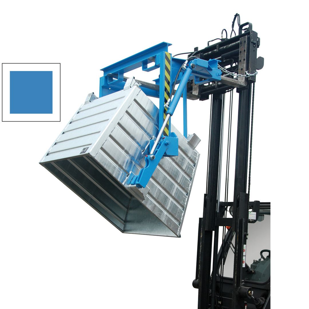 BAUER Kipptraverse - für Stapelkipper mit 1.500 l Volumen - hydraulisch - feuerrot
