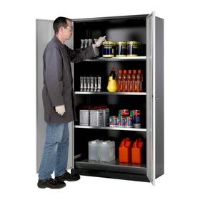 Chemikalienschrank - 3 Fachböden - 1.950 x 1.055 x 520 mm (HxBxT) - Ausführung wählbar