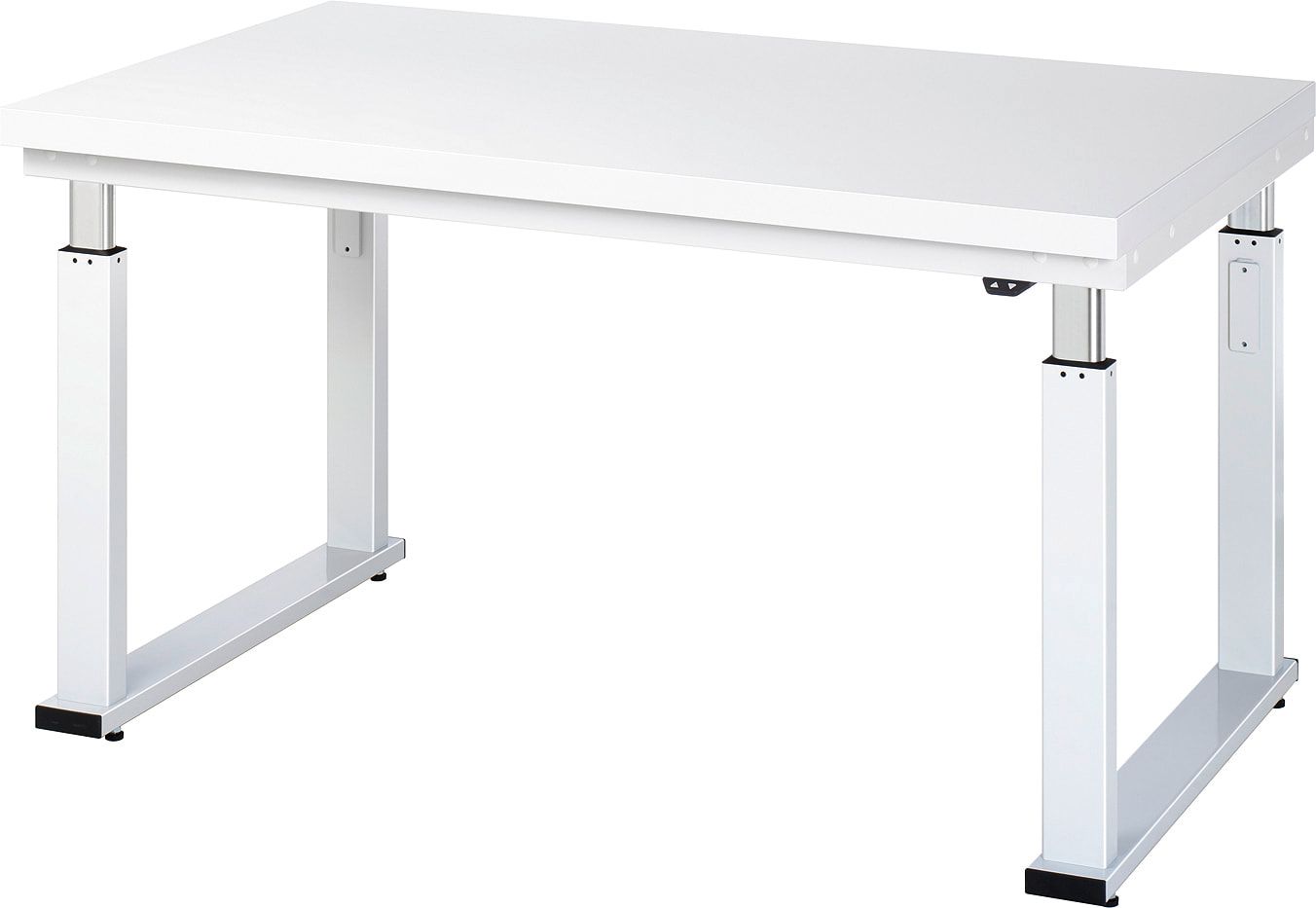 Arbeitstisch - elektrisch höhenverstellbar 740 - 1.140 mm - 1.500 x 700 mm (BxT) - Traglast 600 kg - Buche