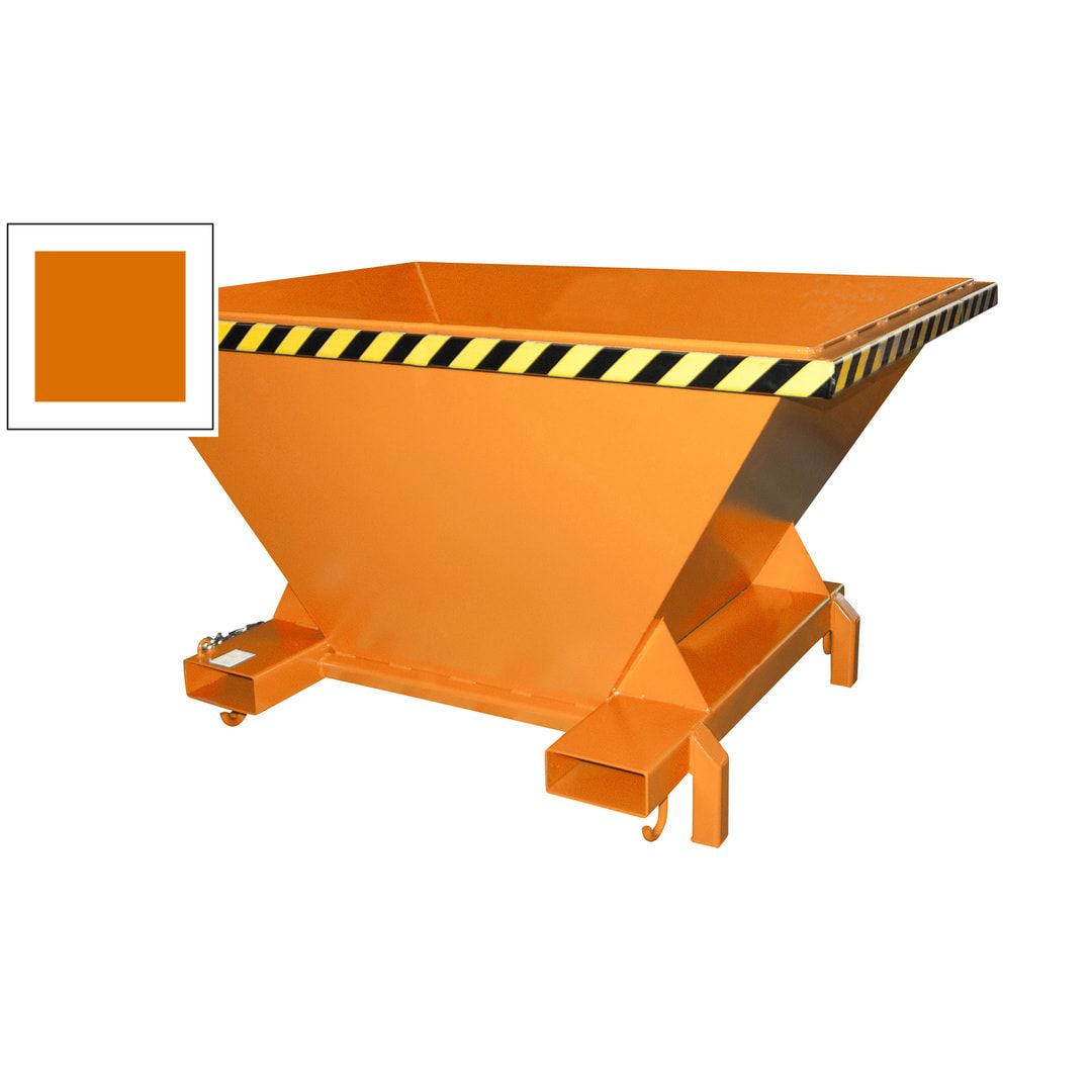 Befülltrichter für Big-Bags und Container - 990 x 1.710 x 1.320 mm (HxBxT) - feuerrot (RAL 3000)