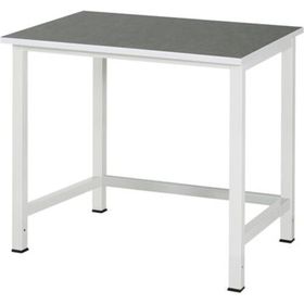 Arbeitstisch - 825 x 1.000 x 800 mm (HxBxT) - Traglast 500 kg - Linoleum - Farbe wählbar