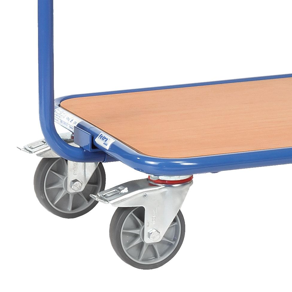 Fetra - Griffroller - 250 kg - (HxBxT) 860 x 500 x 600 mm - Holzplattform