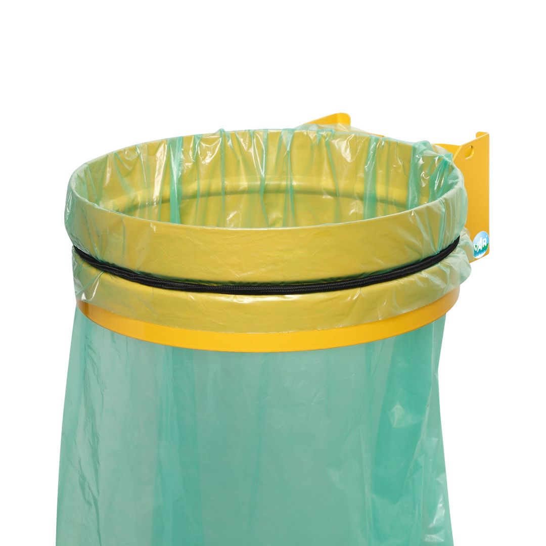 Müllsackhalter - Wandgerät - für 120 l Säcke - 345 x 465 mm (BxT) - enzianblau