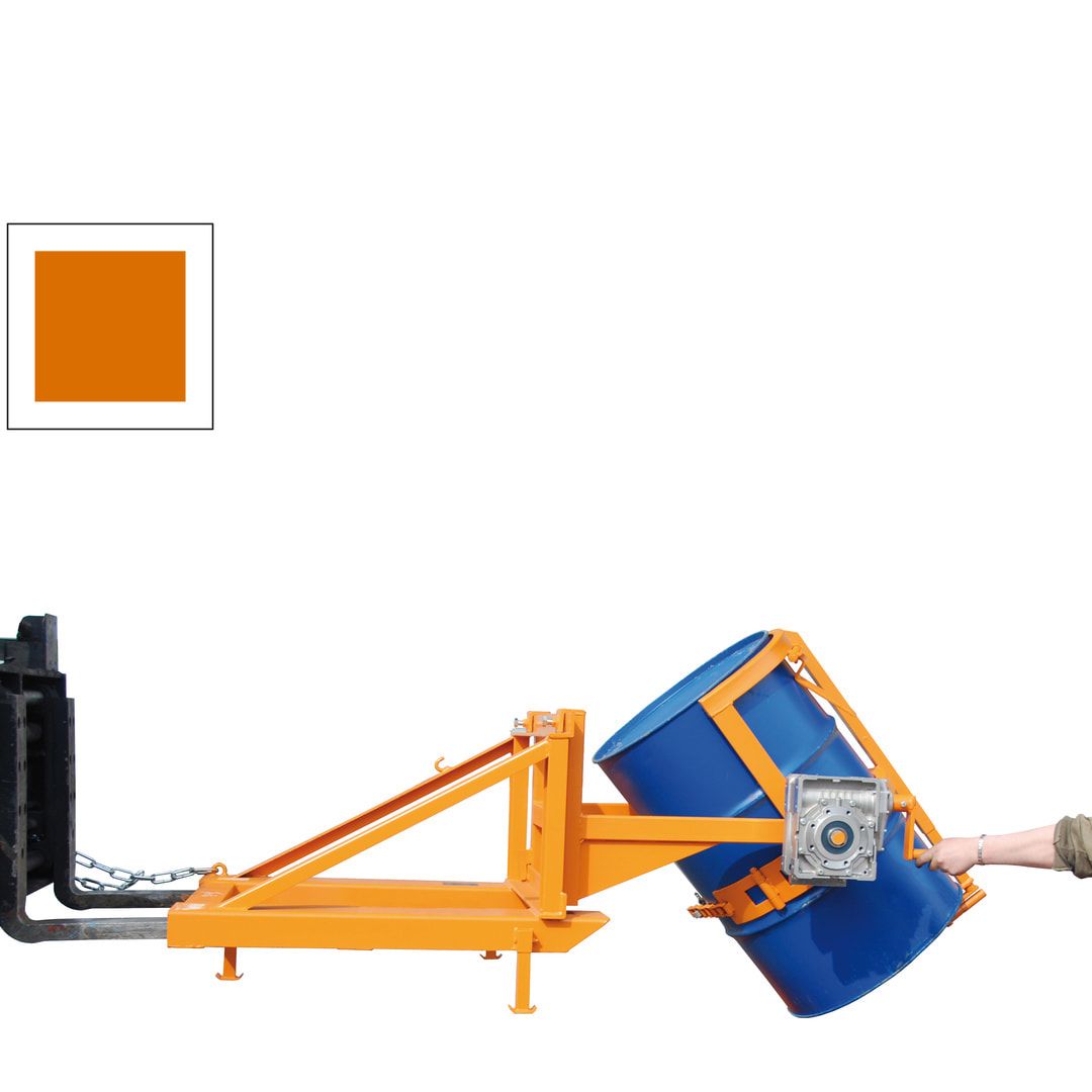 BAUER Fasskipper - Fassdurchmesser 490-590 mm - 360 kg - Endloskette - feuerrot