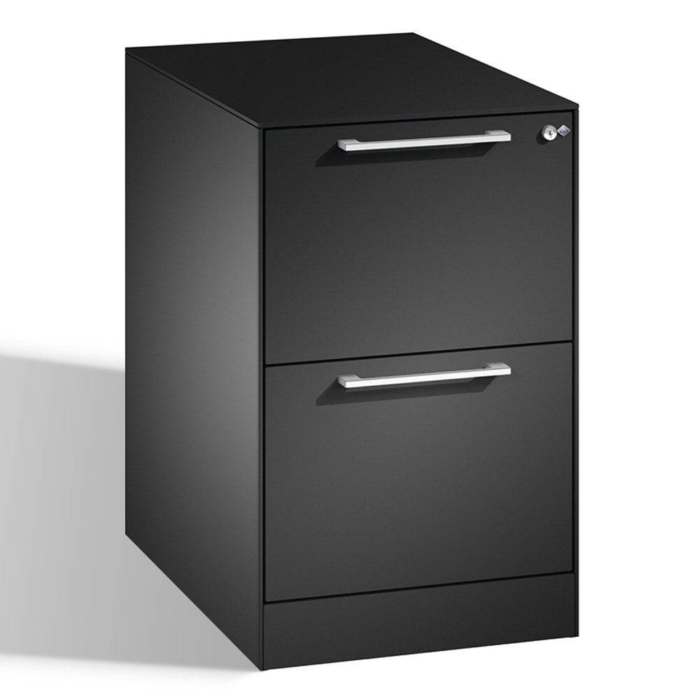 Hängeregistratur, Hängeregisterschrank, Aktenschrank, Büroschrank, DIN A4, 2 Auszüge, 1-bahnig, Farbe wählbar, 698 x 440 x 600 mm (HxBxT)