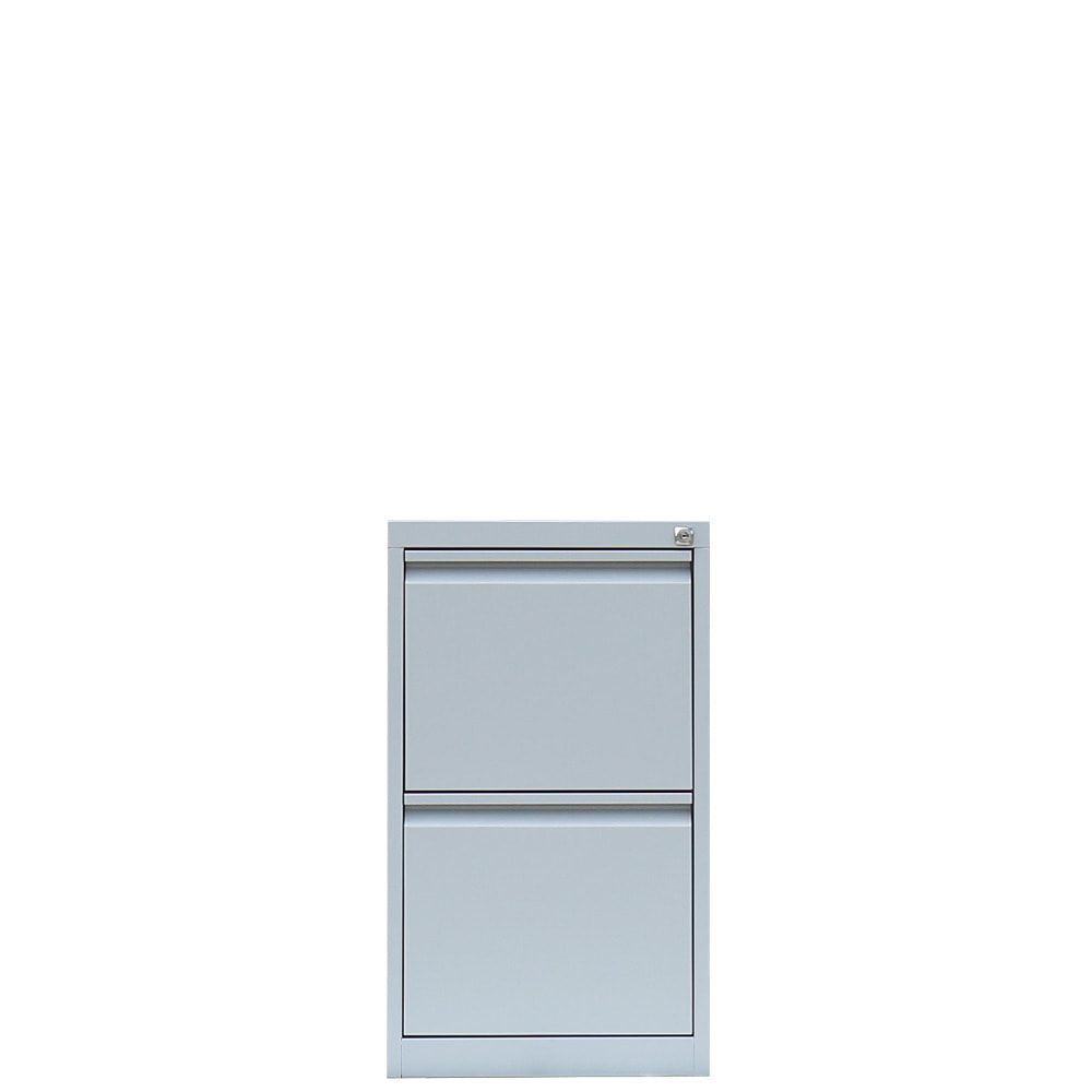 Hängeregistraturschrank, Hängeregisterschrank, 2 Schubladen, 1-bahnig, DIN A4, 700 x 400 x 620 mm (HxBxT), Korpus- und Schubladenfarbe wählbar