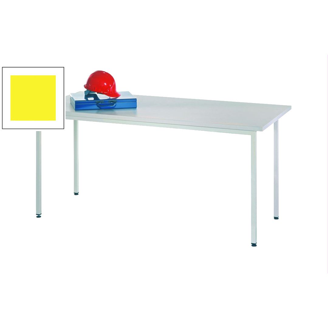 Meisterschreibtisch - melaminharzbeschichtete Arbeitsplatte - 720 x 1.700 x 800 mm (HxBxT) - anthrazitgrau