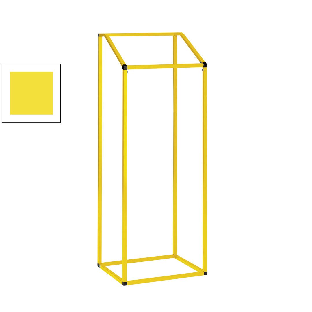 Müllsackständer für 1.000 l Säcke - 1.835 x 630 x 540 mm (H x B x T) - blau
