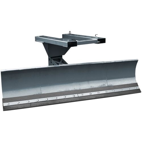 Eichinger Schneepflug, Federklappschare, Taschen oben, Kettensicherung, 2-fach verstellbar, Schildbreite 1.500 mm, Farbe anthrazitgrau