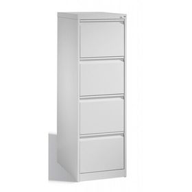 Hängeregisterschrank, Hängeregistratur, Aktenschrank, DIN A4, 4 Auszüge, einbahnig, Farbe wählbar, Front wählbar, 1.357 x 433 x 590 mm (HxBxT)
