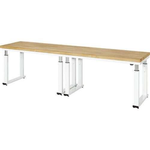 Arbeitstisch - elektrisch höhenverstellbar 740 - 1.140 mm - 3.000 x 700 mm (BxT) - Traglast 600 kg - Buche