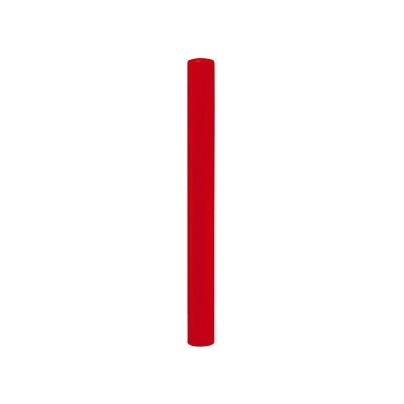 Einfacher Pfosten mit Bogenkopf - Durchmesser 90 mm - Höhe 1.000 mm - Farbe enzianblau