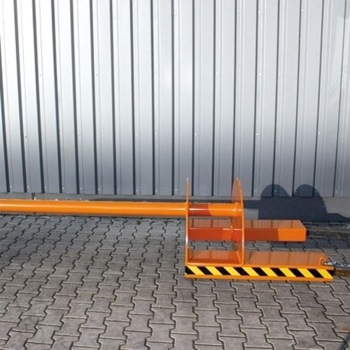 Eichinger Tragdorn für Stapler, Tragkraft 1.000 kg, Dornlänge 2.000 mm, Dorndurchmesser 85 mm, Einfahrtaschen, Farbe anthrazitgrau