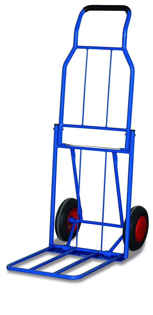 Paketroller - 80 kg Traglast - zusammenklappbar - Luftbereifung