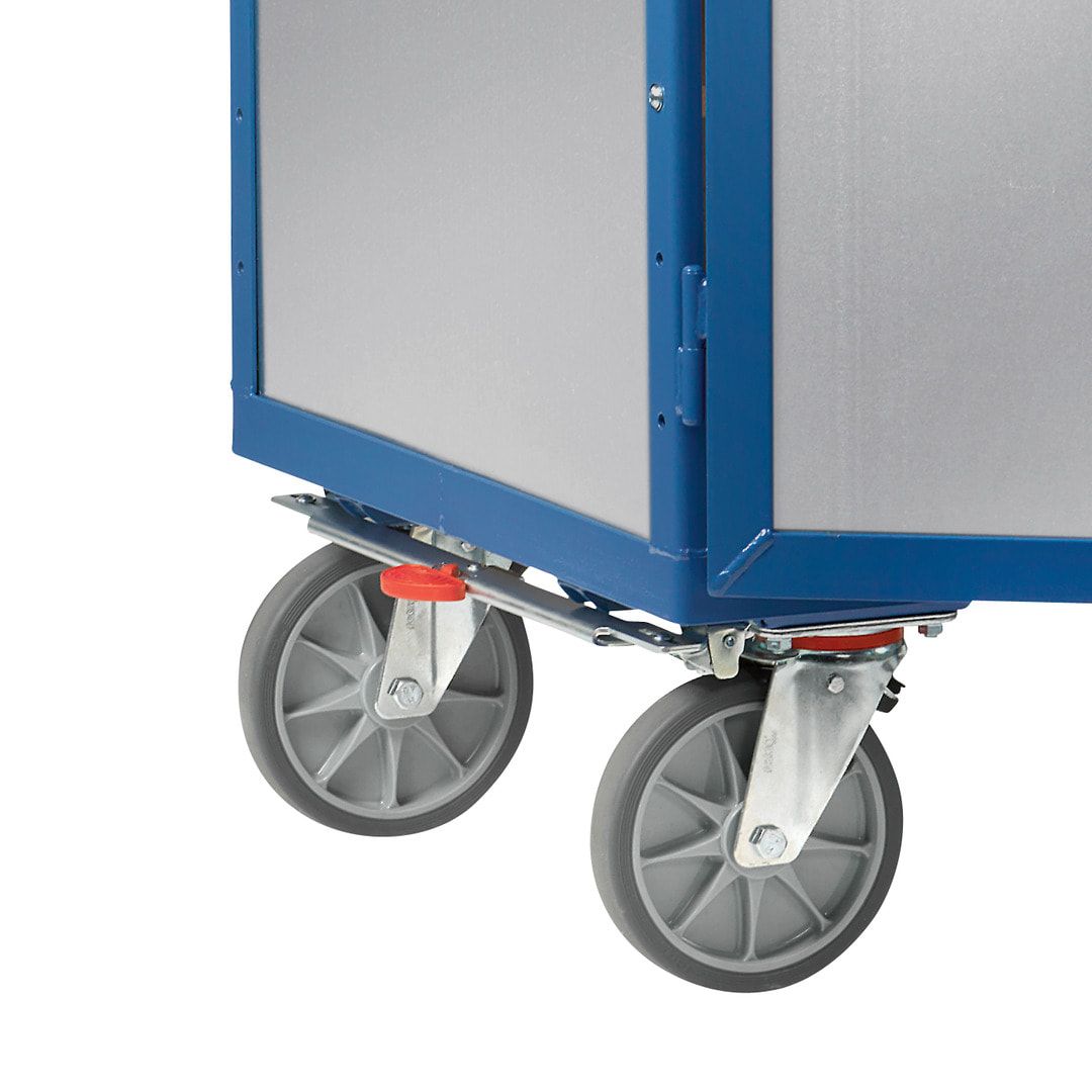 Fetra - Etagen-Kastenwagen - 750 kg - 680 x 1.000 mm (BxT) - Flügeltüren - Alu