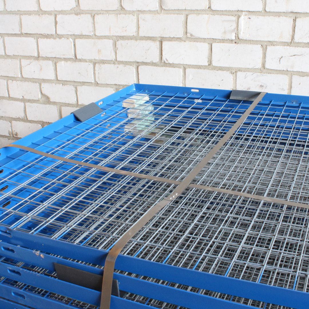 Gebrauchtes Rückwandgitter für Palettenregale - ca. 1.500 x 2.780 x 30 mm