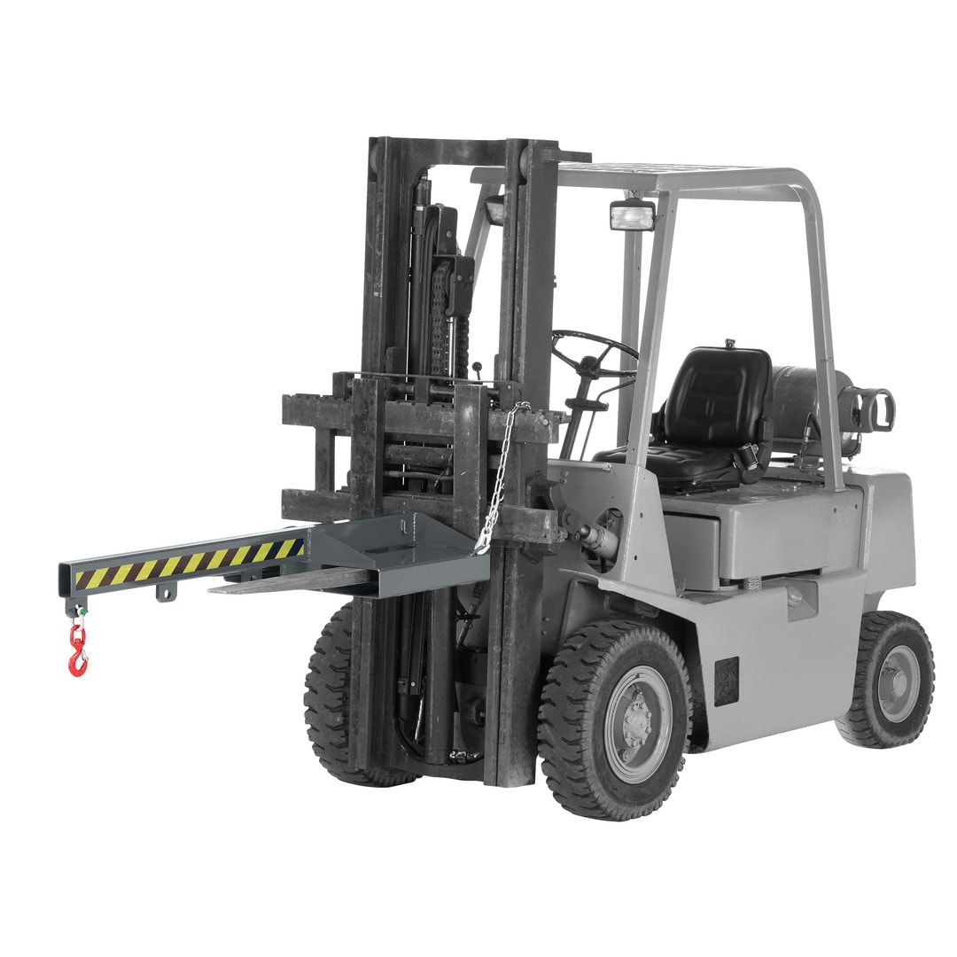 Lastarm - Kranarm - Länge 1.500 mm - Traglast 1.050 - 5.000 kg - enzianblau