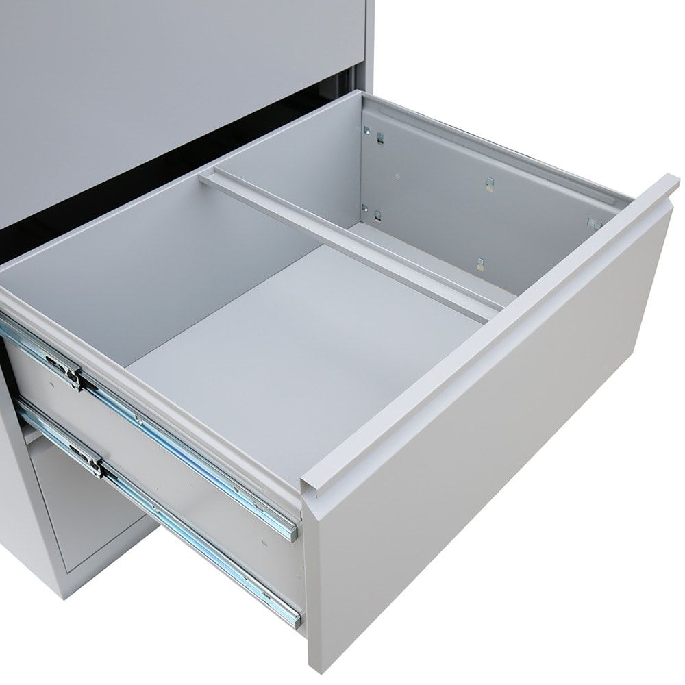 Hängeregistraturschrank, Hängeregisterschrank, 3 Schubladen, 1-bahnig, DIN A4, 1.010 x 400 x 620 mm (HxBxT), Korpus- und Schubladenfarbe wählbar
