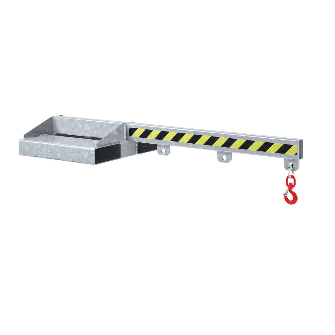 Lastarm - Kranarm - Länge 1.500 mm - Traglast 1.050 - 5.000 kg - enzianblau