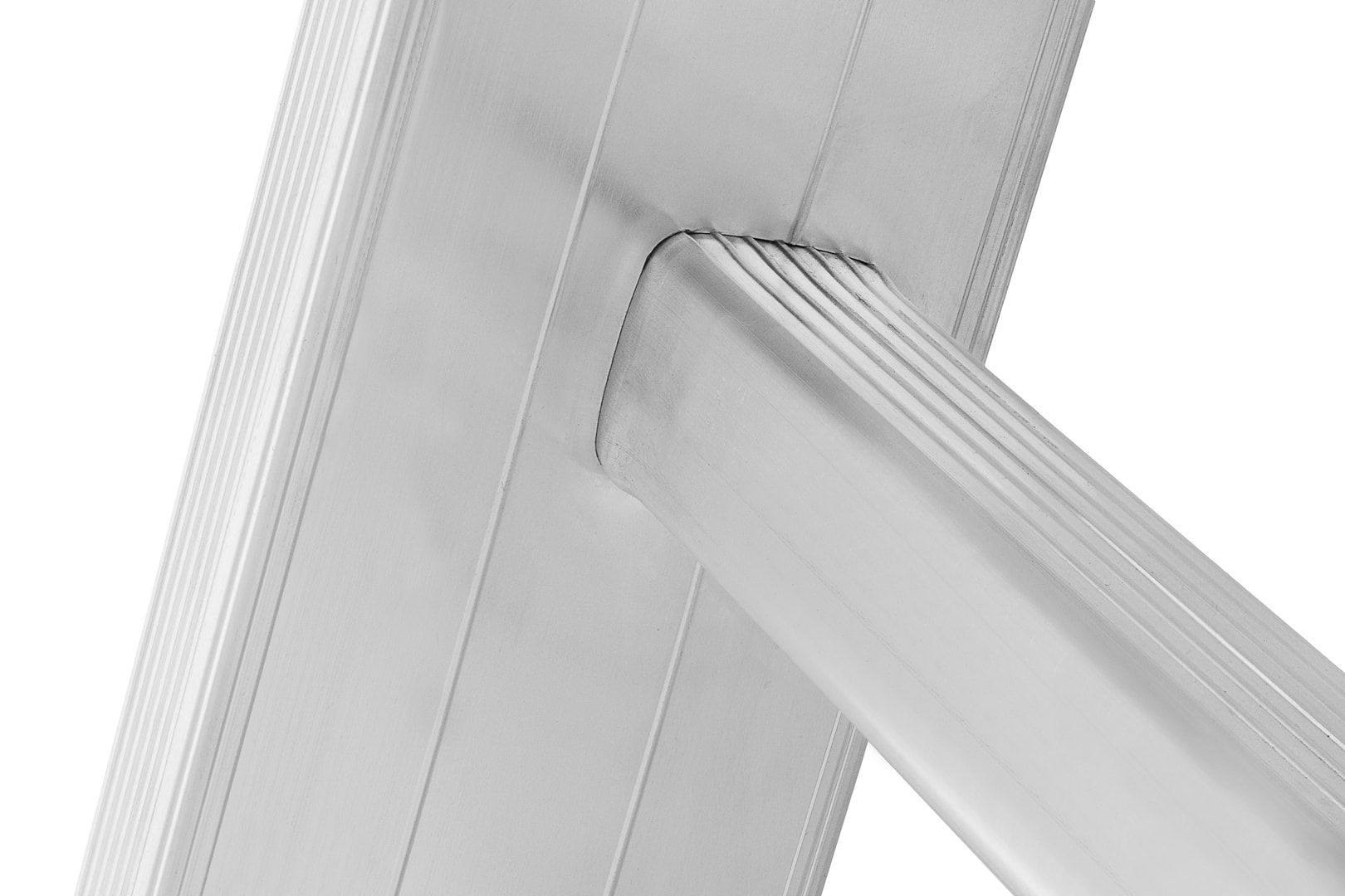 Aluminium-Sprossenanlegeleiter - 1.880 x 425 mm (LxB) - 6 Sprossen - Aluleiter Hymer