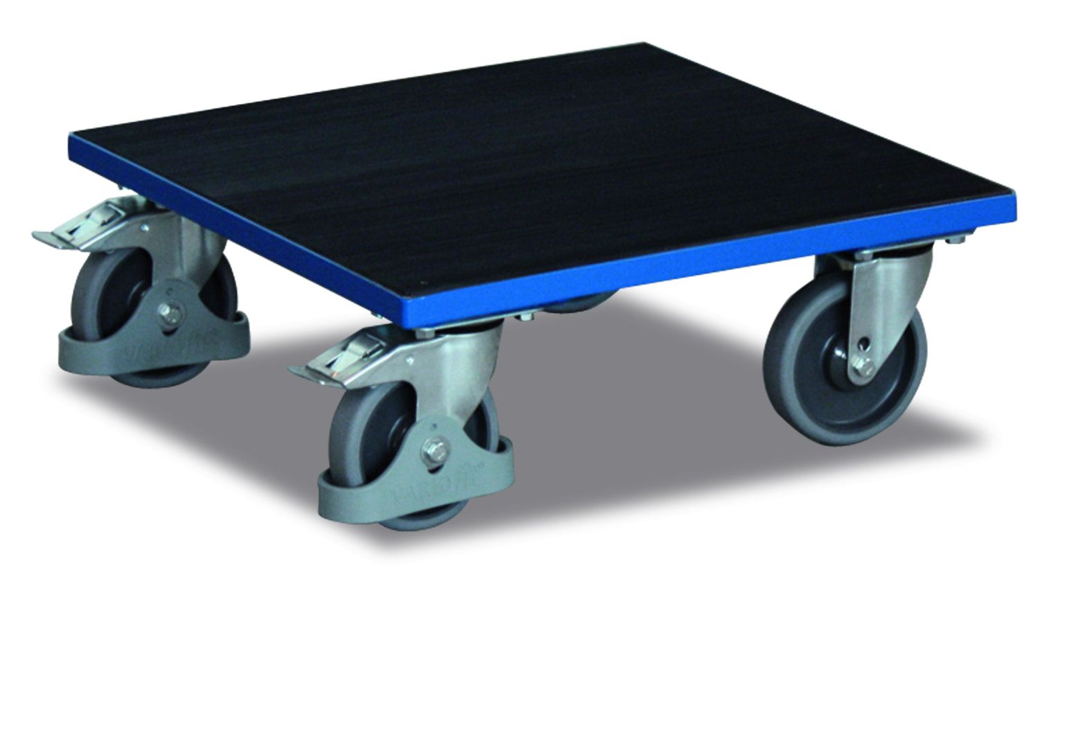 Kistenroller - 400 kg Traglast - (BxT) 500 x 500 mm - Holzladefläche