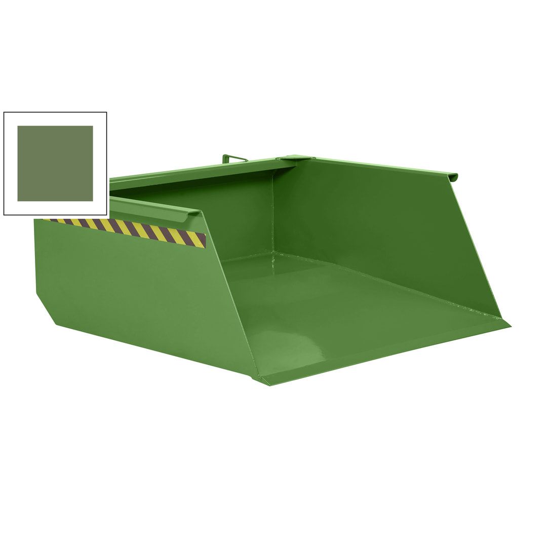 Staplerschaufel - Traglast 1.500 kg - Volumen 500 l - 550 x 1.130 x 1.615 mm (HxBxT) - enzianblau