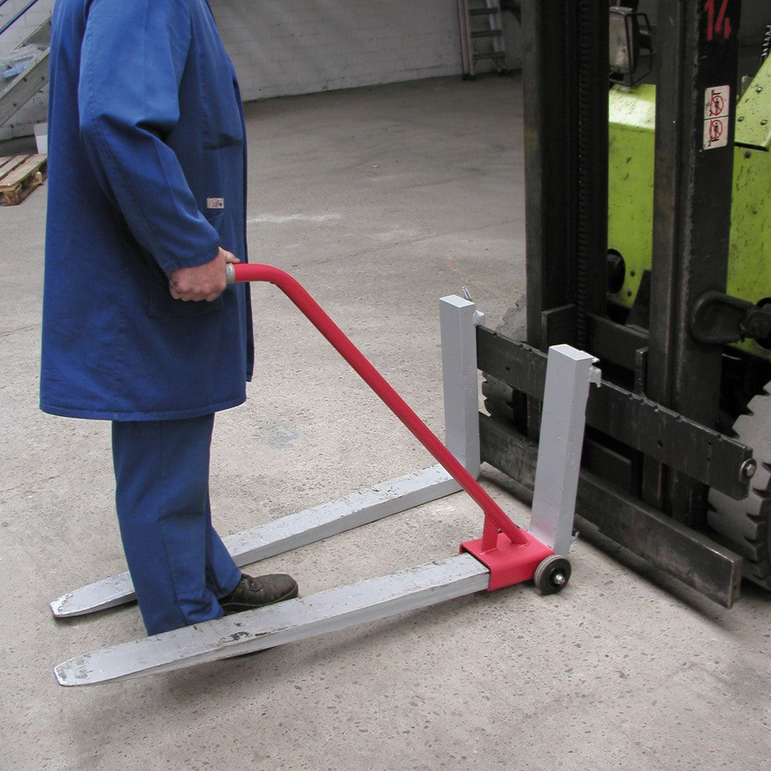 Gabelzinkenheber - Gabelquerschnitt bis 125 x 55 mm - feuerrot