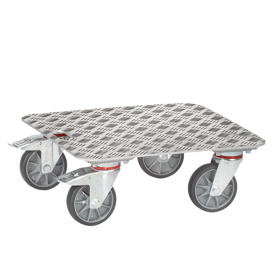 Fetra - Kistenroller - 0,4 t - (HxBxT) 185 x 500 x 500 mm - m. Tränenblech
