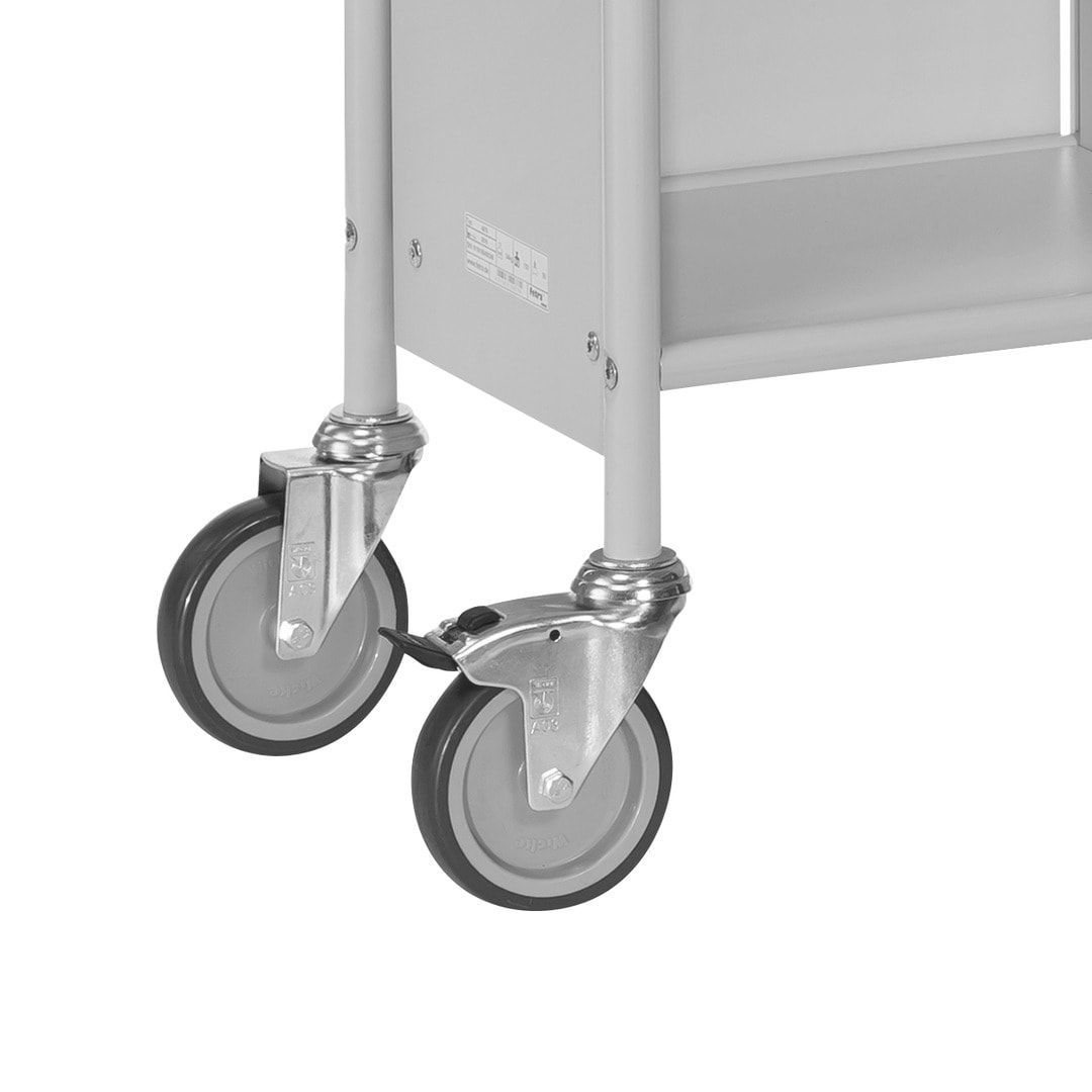 Fetra - Bürowagen m. Rückwand - 150 kg - (BxT) 350 x 1.080 mm - 6 Fächer