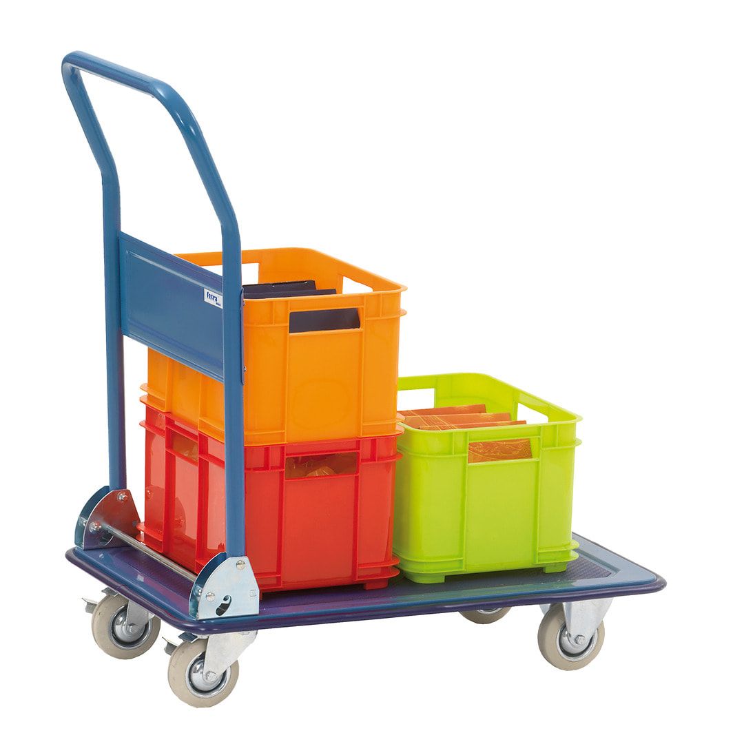 Fetra - Klappwagen - 150 kg - (BxT) 480 x 740 mm - Ganzstahl