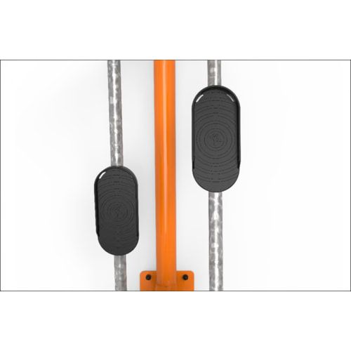 Crosstrainer, gelenkschonend, Ober-Unterkörper, 10 Widerstandsstufen, Magnetbremssystem, Handyhalterung, 1.670 x 700 x 1.650 mm (HxBxT), Grau