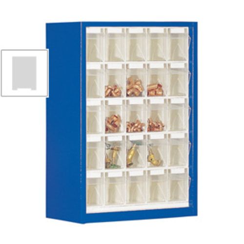 Kleinteilemagazin - Hängeschrank - 910x665x250 mm - 16 Kästen - 1 Größe - enzianblau