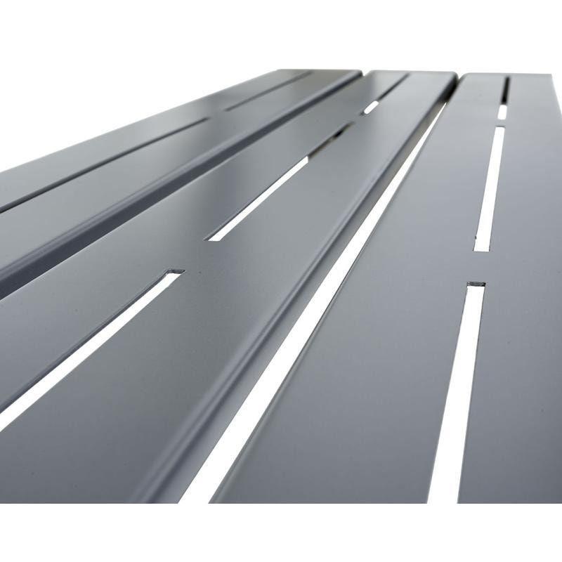 Tisch aus Stahl - verzinkt und beschichtet - 750 x 1.800 x 798 mm (HxBxT) - Farbe enzianblau