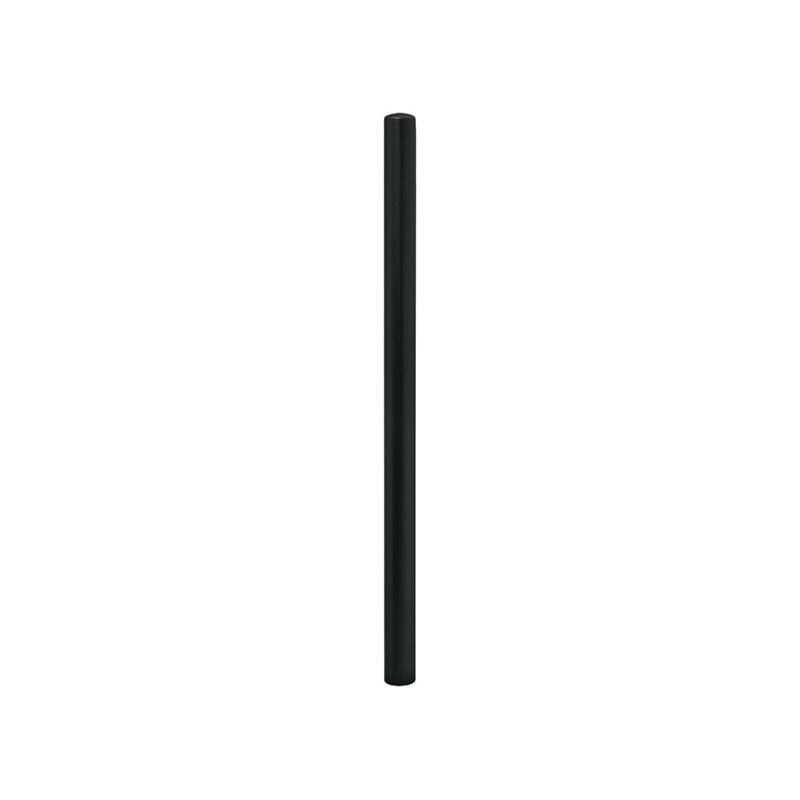 Einfacher Pfosten mit Bogenkopf - Durchmesser 60 mm - Höhe 1.100 mm - Farbe enzianblau