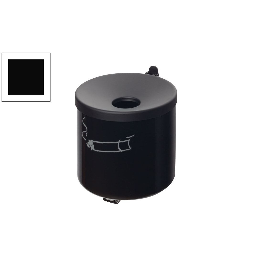 Wandascher - Volumen 0,6 l - 100 x 90 x 120 mm (HxBxT) - Edelstahl