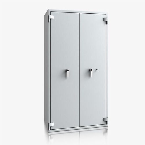 Dokumententresor, Geldschrank, Safe, VdS Klasse 2, 60 Minuten feuerfest, Türen 2-flügelig, 1.905 x 999 x 580 mm (HxBxT), Farbe lichtgrau (RAL 7035)