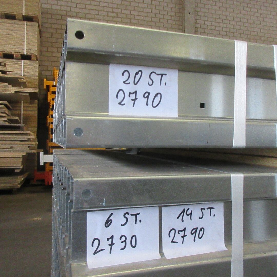 Gebrauchte Sigma Profil S 160 Nebenträger Träger Pfetten Stahlträger Länge ca. 1.670 mm - 160x60x2mm