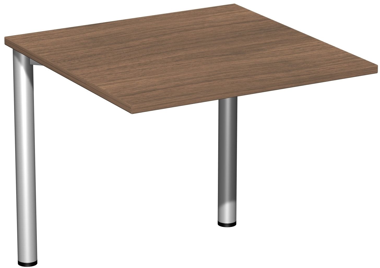 Schreibtisch - 4-Fuß Flex - Bürotisch - 720 x 1.200 x 600 mm (HxBxT) - Gestell anthrazit - Ahorn