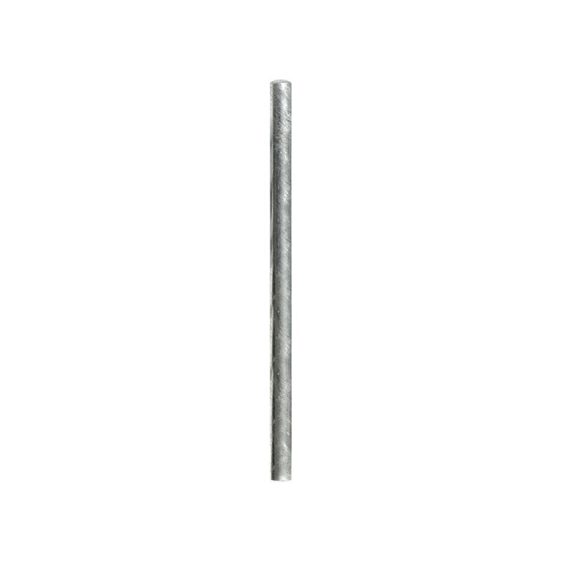 Einfacher Pfosten mit Bogenkopf - Durchmesser 60 mm - Höhe 1.100 mm - Farbe enzianblau