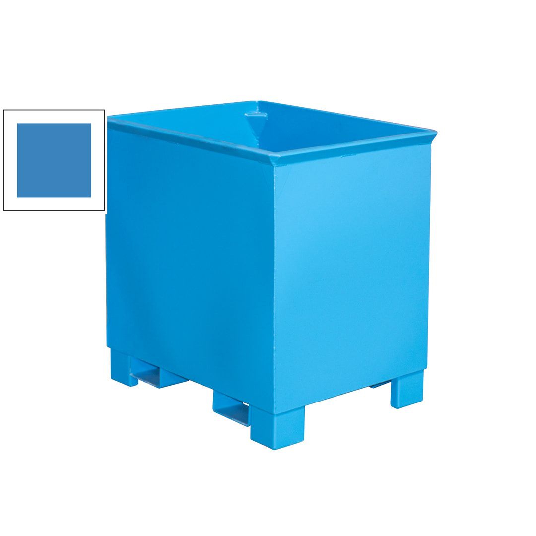 Container - 3-fach stapelbar - Volumen 300 l - Traglast 500 kg - 800 x 840 x 620 mm (HxBxT) - feuerrot