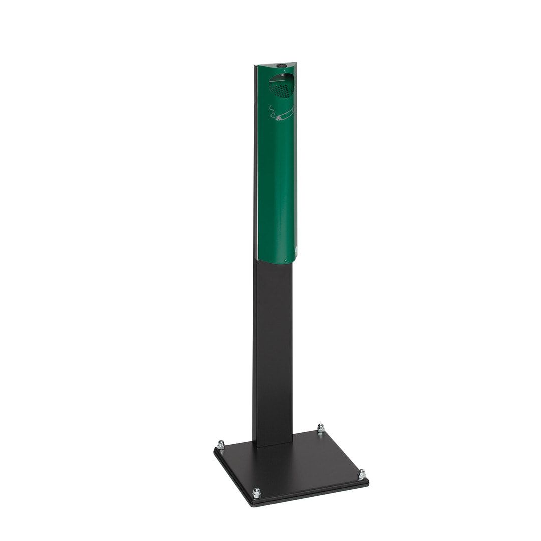 Standascher - verschließbar - Volumen 4 l - 1.250 x 310 x 310 mm (HxBxT) - Edelstahl