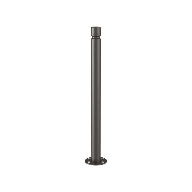 Neigbarer Pfosten mit Flachkopf - 76 x 1.100 mm (DxH) - Farbe enzianblau - Pfosten mit Gelenk - beweglicher Pfosten