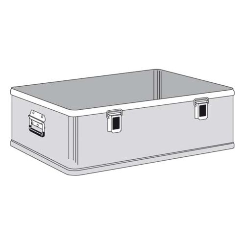 Zarges Universalkiste K 470 Plus - Oberteil - 157 Liter - 750 x 550 x 380 mm (Innenmaß) - Aluminiumkiste