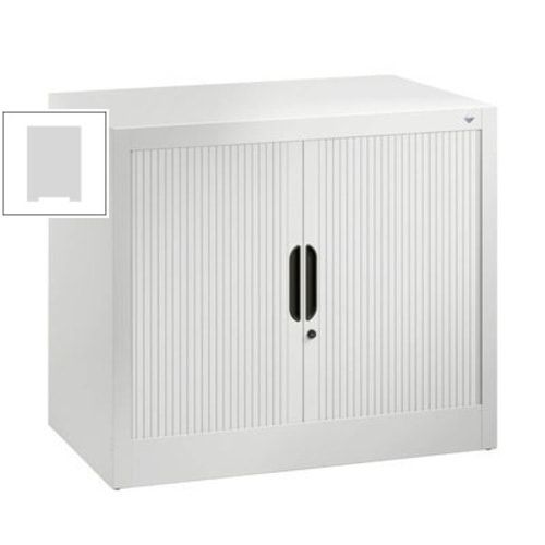 C+P Omnispace, Rollladenschrank, Aktenschrank, Büroschrank, Stahlschrank, abschließbar, 1 Fachboden, Farbe lichtgrau, 720 x 800 x 420 mm (HxBxT)