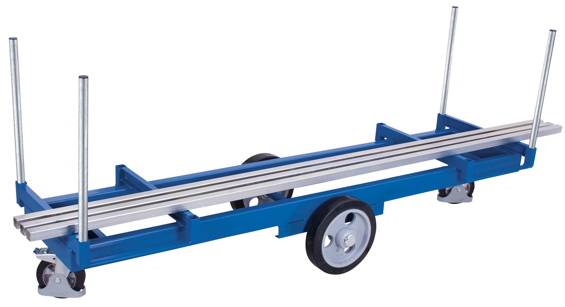 Langmaterial-Wagen - Traglast 2.000 kg - 615 x 2.500 mm (BxT)