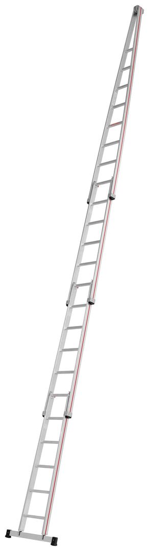 Glasreinigerleiter - Fensterputzleiter - 2-teilig - standsicher - Länge 4.300 mm - Hymer