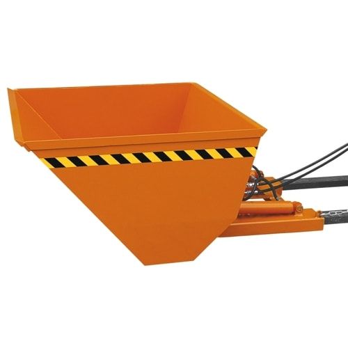 Eichinger Stapler-Schaufel, hydraulisch, Volumen 1.000 l, Traglast 2.000 kg, Maße 820 x 1.830 x 1.865 mm, Farbe anthrazitgrau (RAL 7016)