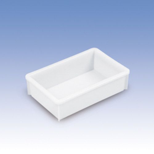 Eckiger Behälter - PE - BxLxH 580x360x215 mm - 35 l - 2 Stk. - grau